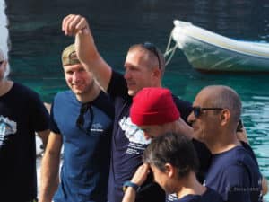 Santorini ghost net removal 2018